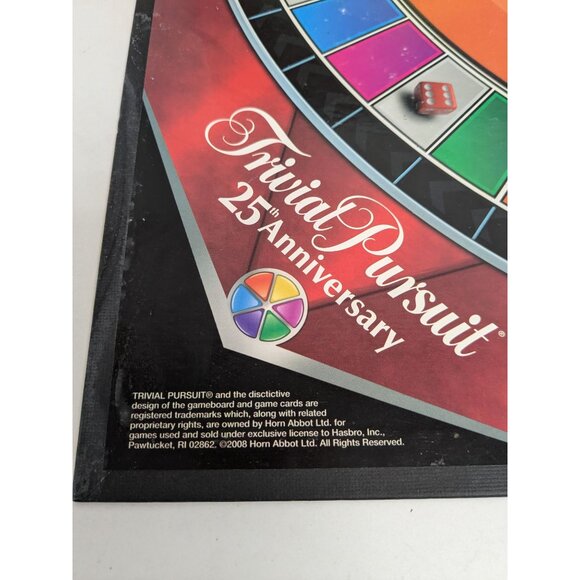 Hasbro 2008 Trivial Pursuit 25th Anniversary Game Board Replacement - Picture 3 of 4